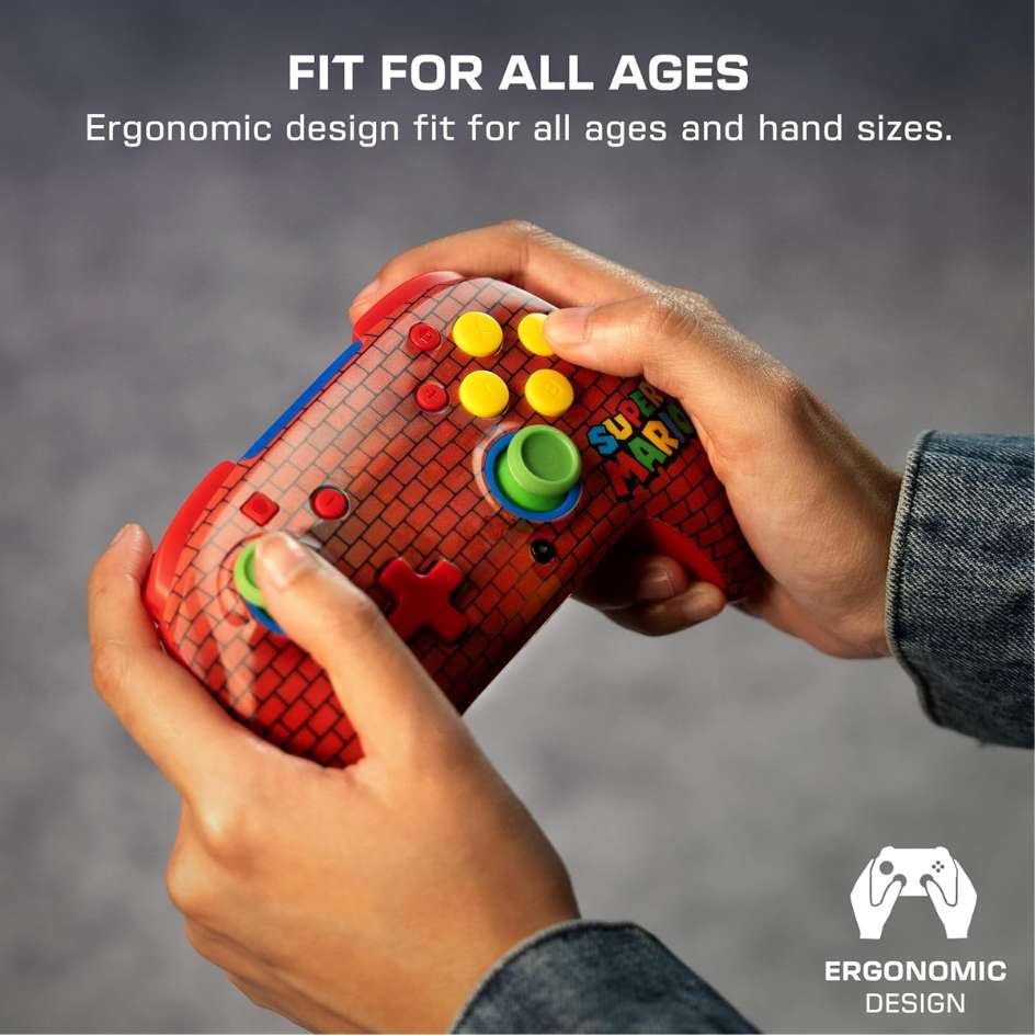 Turtle Beach Rematch Wireless Nintendo Switch Controller (Mario Brick)