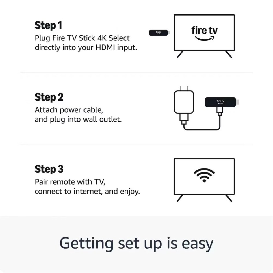 Amazon Fire TV Stick 4K Wi-Fi 6