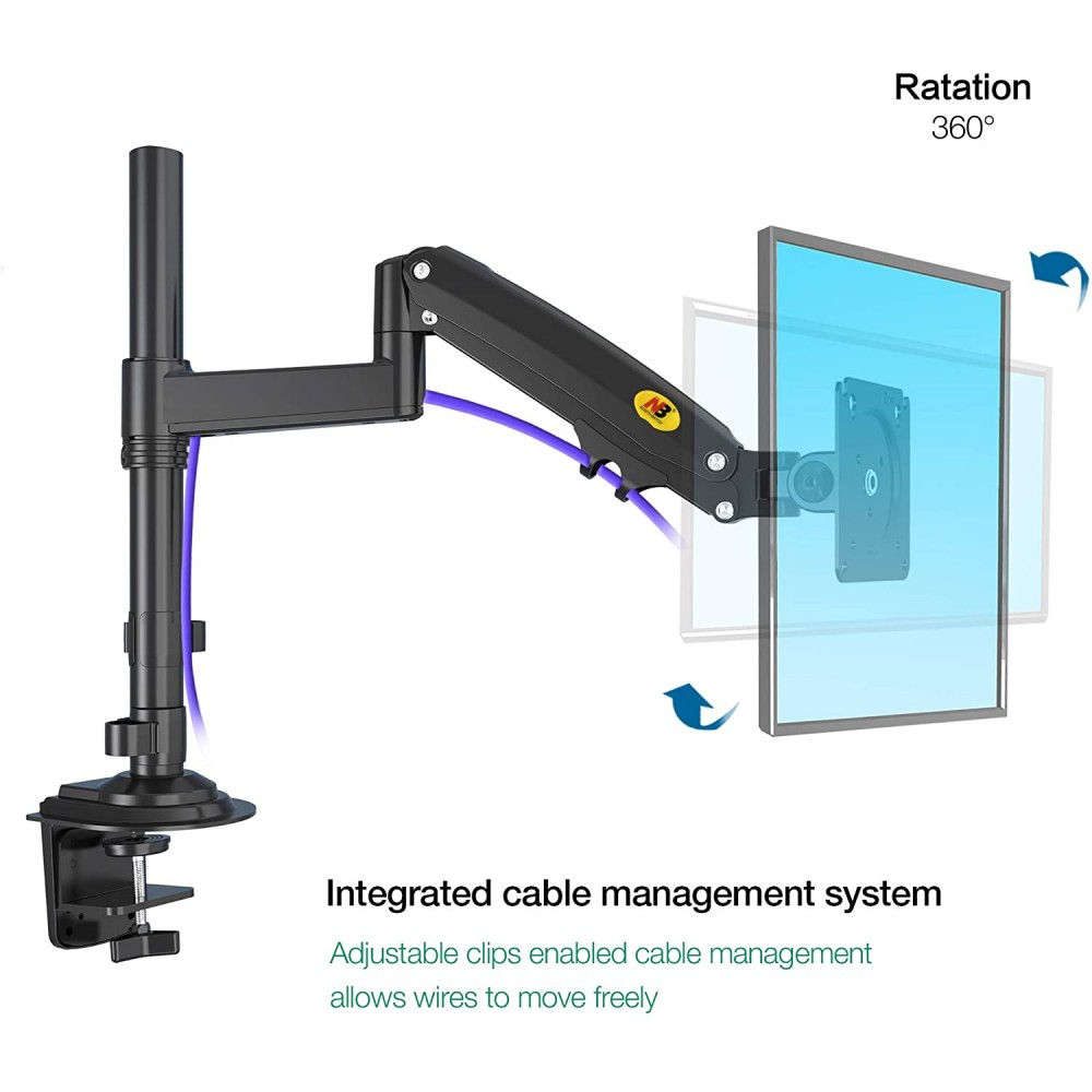 NB H100 Monitor Desk Stand (22-35 inches)