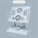 Aluminium Laptop Stand YL-906