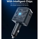 Yesido 125W 4in1 Super Fast Car Charger Y71