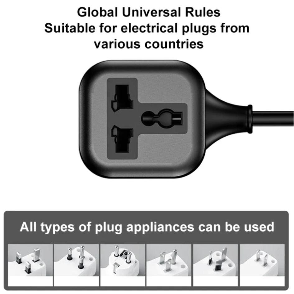 Yesido Extension Power Cord Adapter (UK) MC28