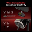 Maono Wireless Dynamic Microphone PD100WS