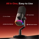 Maono Wireless Dynamic Microphone PD100WS