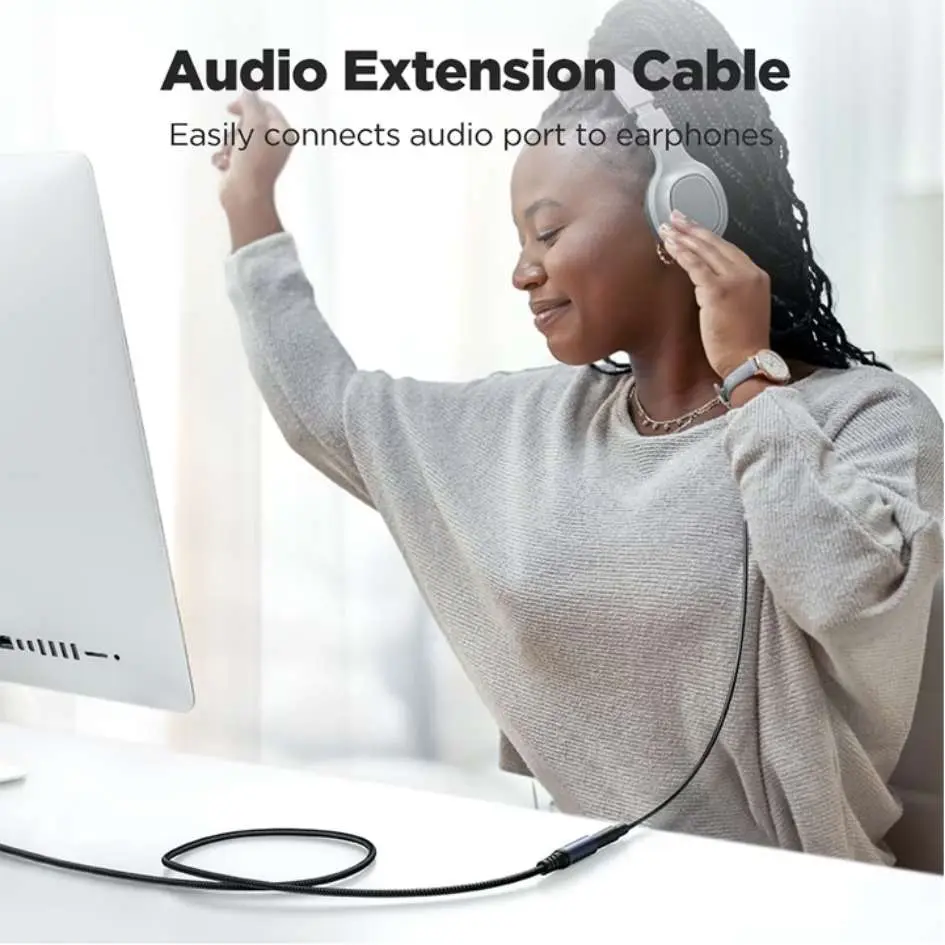 JOYROOM 3.5mm AUX Audio Extension Cable SY-A09-2.webp