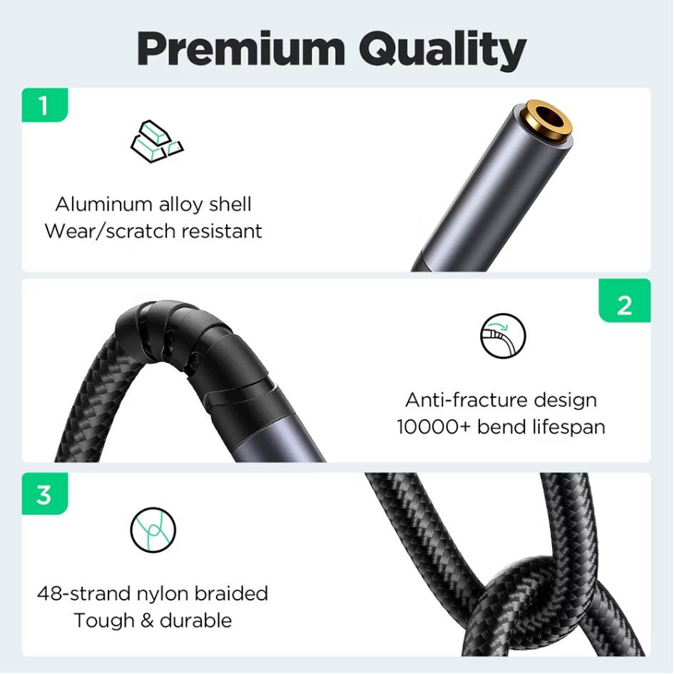 JOYROOM 3.5mm AUX Audio Extension Cable SY-A09