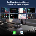 JOYROOM 2in1 Wireless CarPlay & Android Auto Adapter JR-CP3