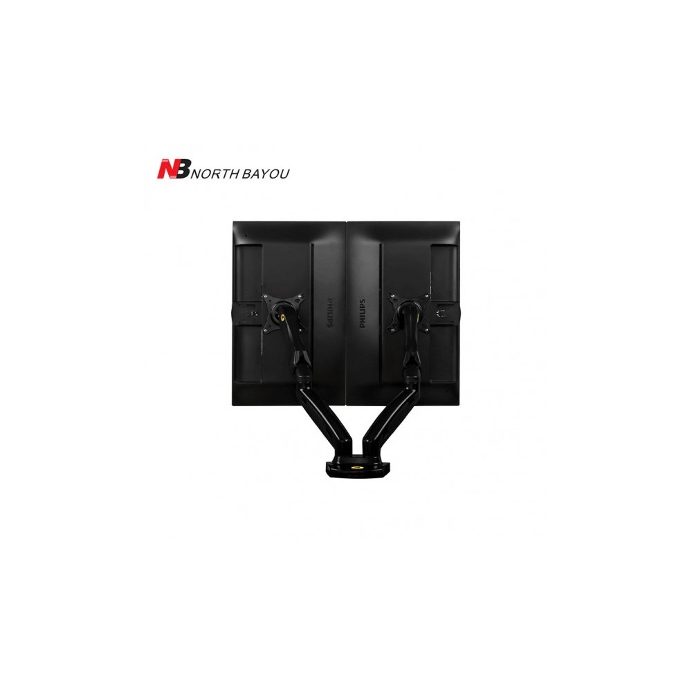 NB F160 Dual Monitor Desk Stand (17-27 inches)