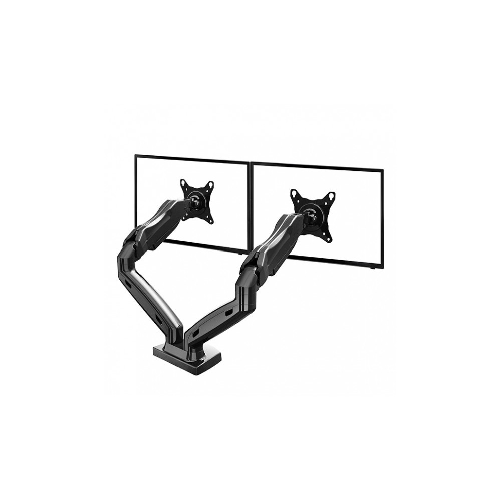 NB F160 Dual Monitor Desk Stand (17-27 inches)