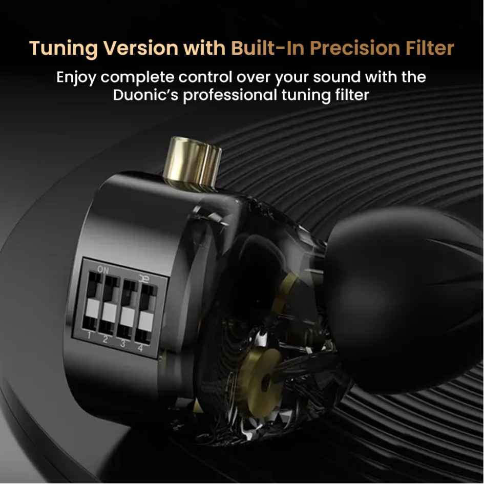 KZ 3.5mm Earphones With Mic Bass Improved Version KZ-Duonic