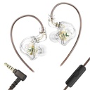GK 3.5mm In-Ear Monitor With Mic GK-AK8 Pro (White).webp