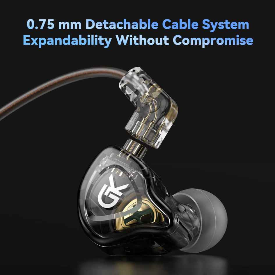 GK 3.5mm In-Ear Monitor With Mic GK-AK8 Pro