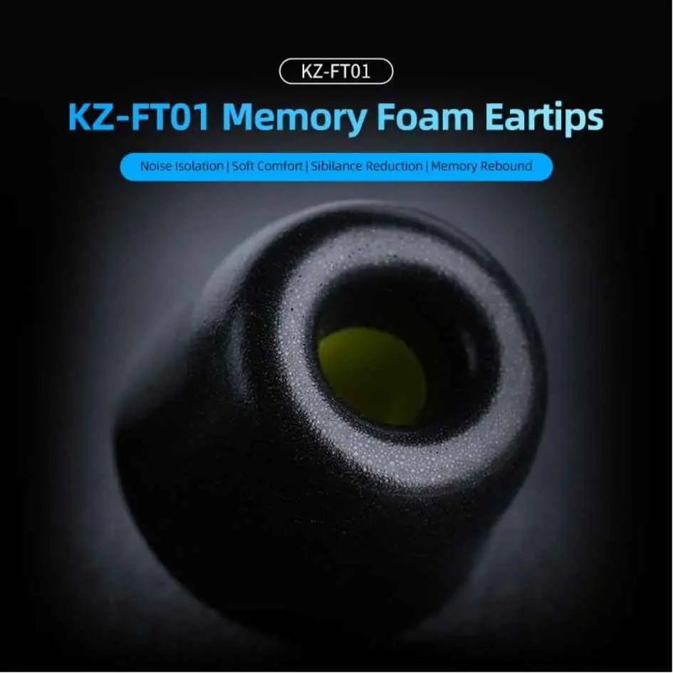 KZ ACoustics Memory Foam Eartips KZ-FT01-2.webp