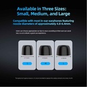 KZ ACoustics Memory Foam Eartips KZ-FT01