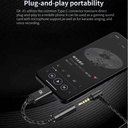 GK Earphone Adapter Type-C To 3.5mm DAC/AMP Audio Adapter Cable GK-X1