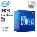 Intel® Core™ i3-10100 Processor 6M Cache, up to 4.30 GHz