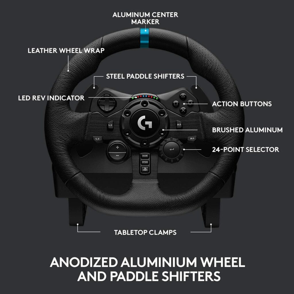Logitech G923 Trueforce Gaming Wheel