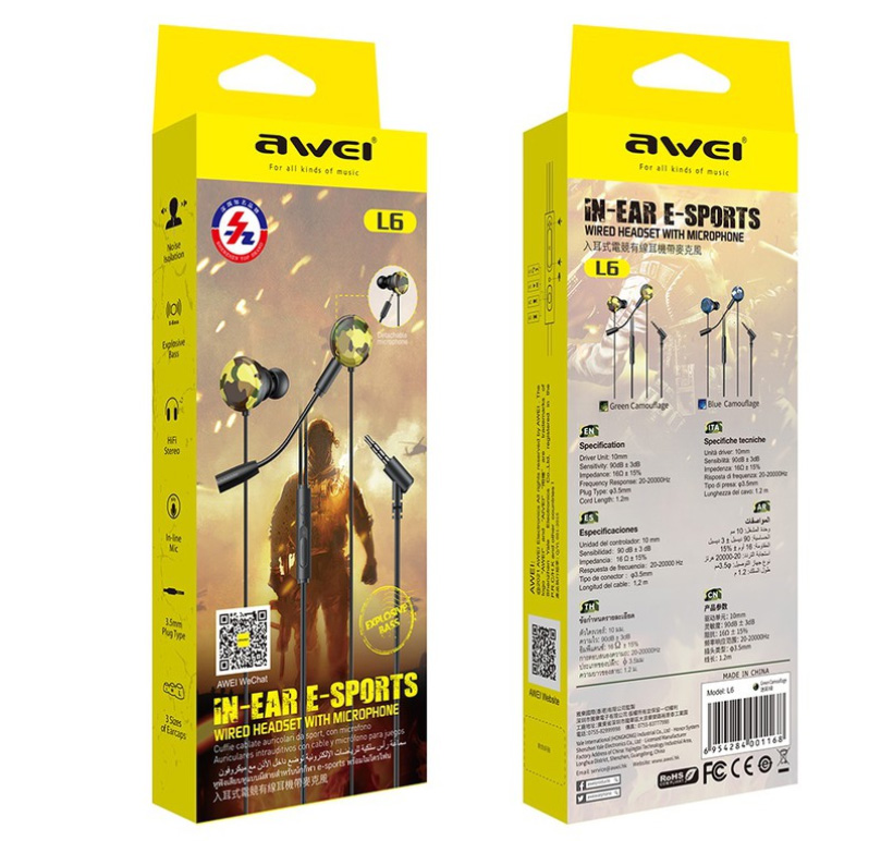 Awei L6 Earphone