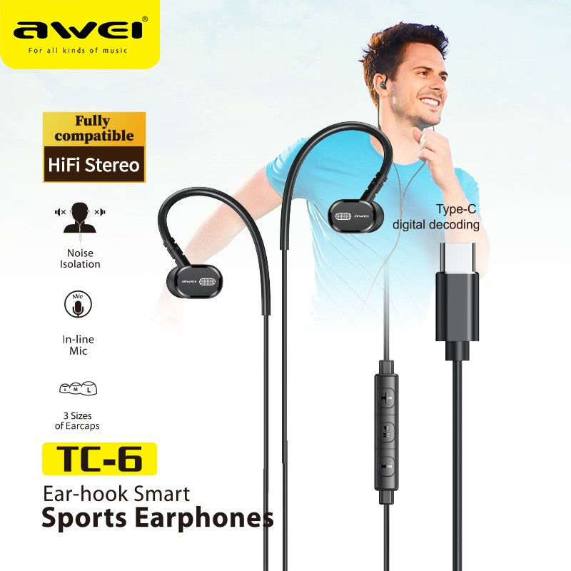 Awei TC-6 Sports Earphone