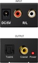 Analog (R+L) To Digital (Optical) Audio Converter