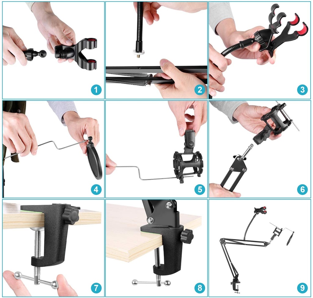 Professional Stand Recording Mic