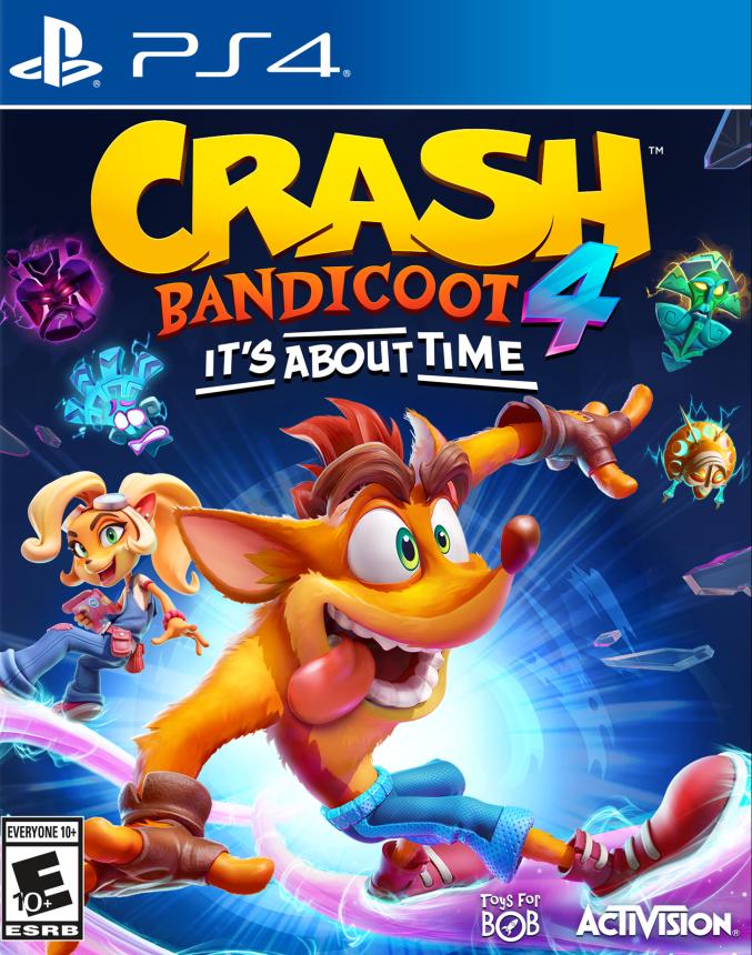 PS4 Crash Bandicoot 4 It's About Time