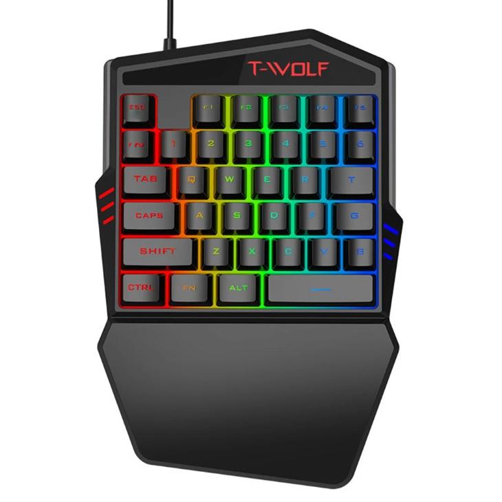 T-WOLF T19 ONE HANDED KEYBOARD