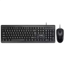 T-WOLF TF500 OFFICE WIRED KEYBOARD & MOUSE SET