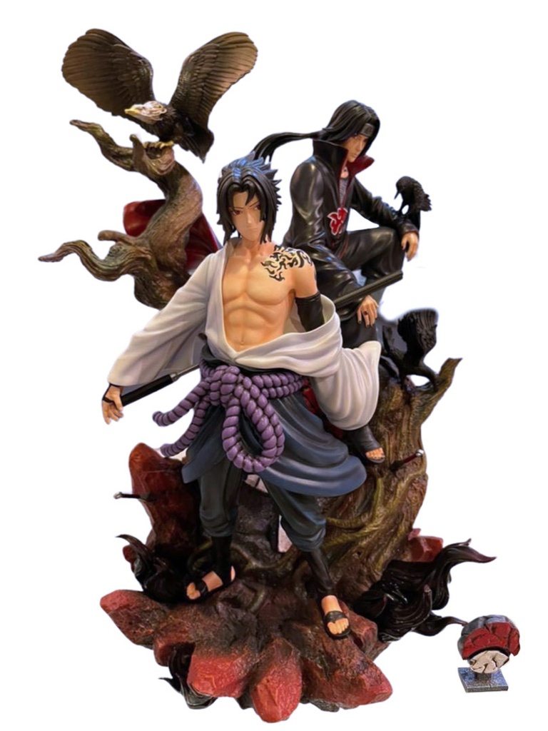 Naruto Shippuden Sasuke & Itachi Resin statue CW&SURGE studio