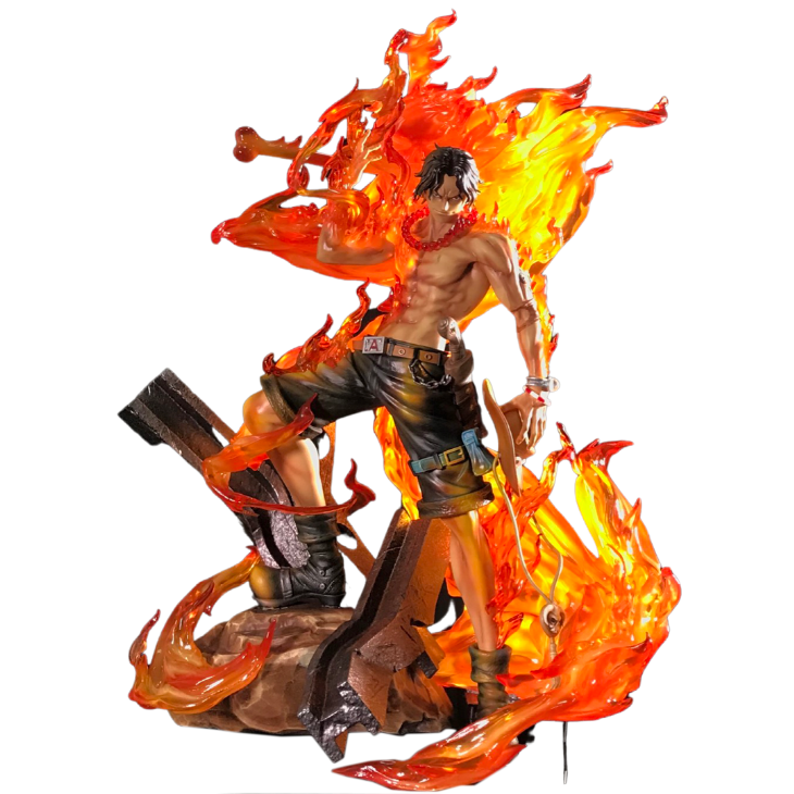 One Piece Portgas D Ace resin Action Figure