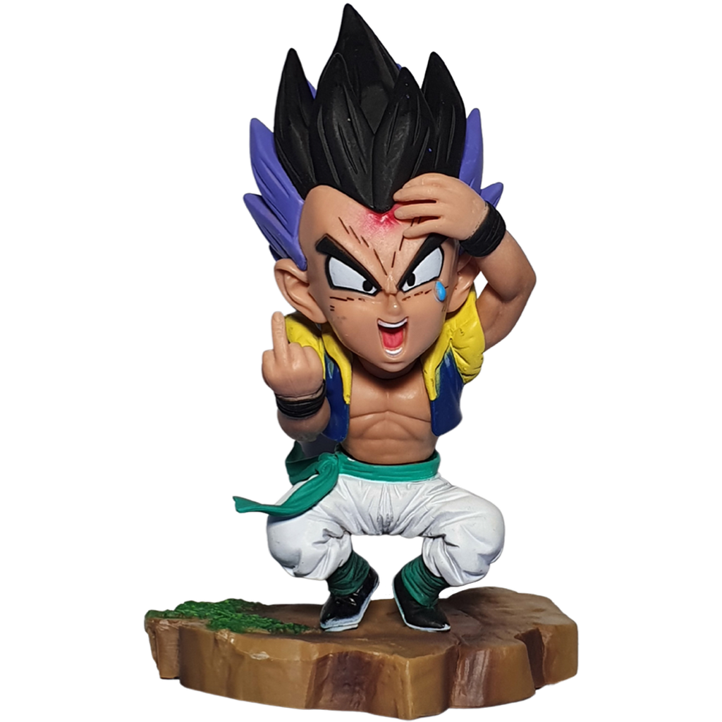Dragon ball z Gotenks Middle Finger Q Version