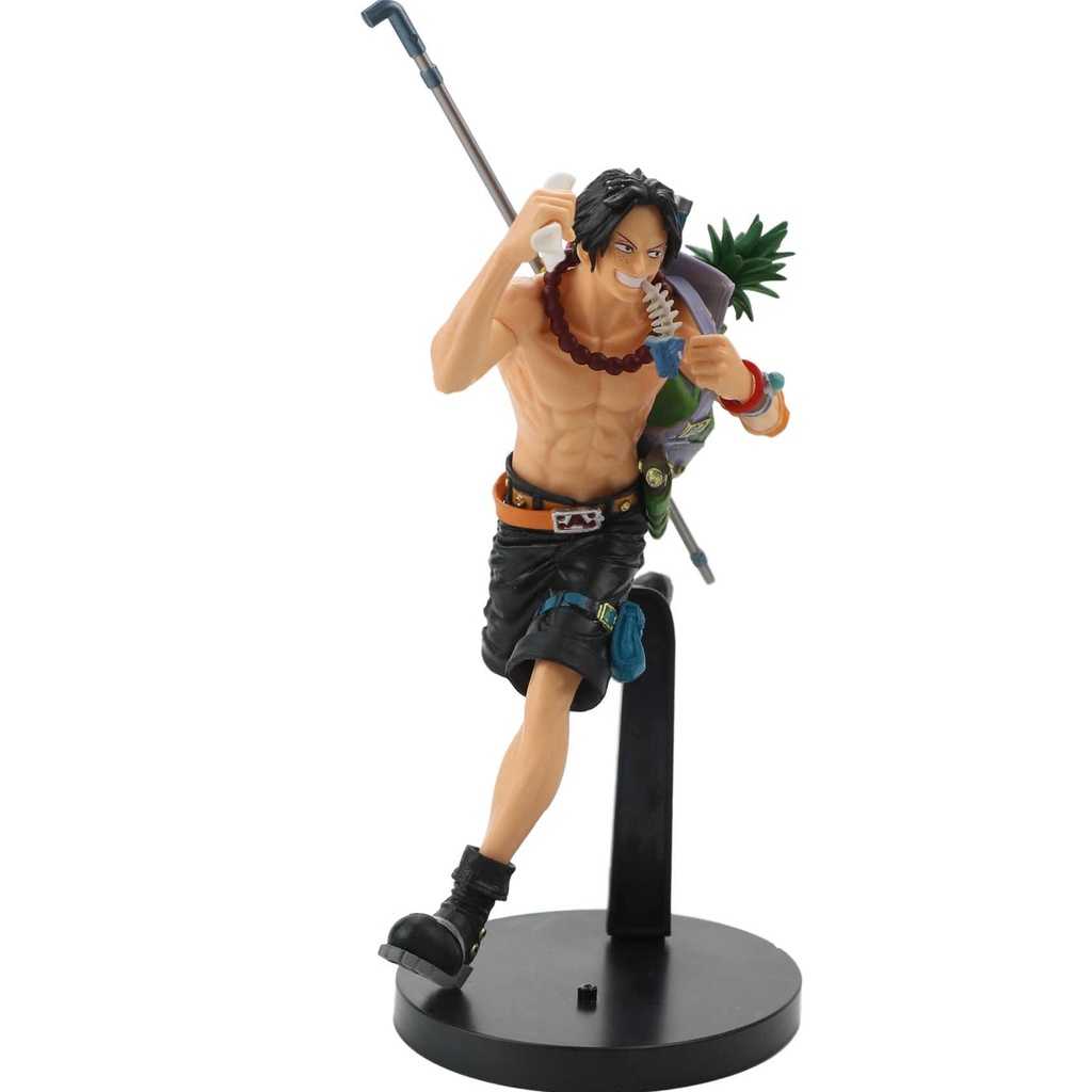 One Piece Mania Produce Portgas D. Ace Bandai Figure 15cm