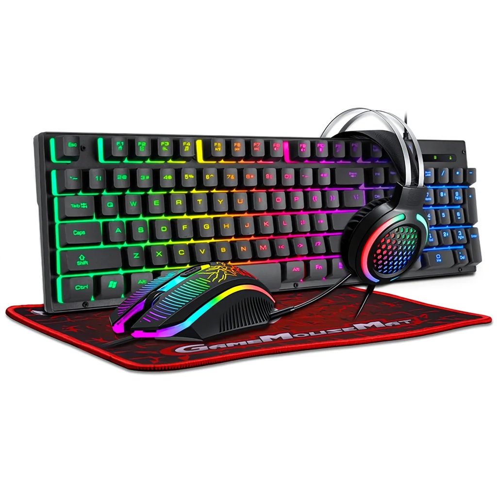 T-Wolf TF400 Gaming Combo 4in1