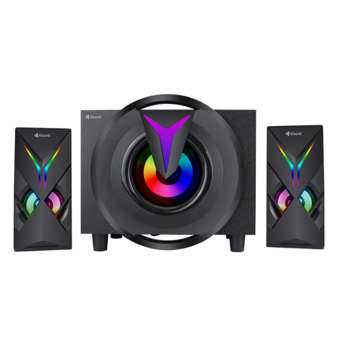 Kisonli TM-1000U 2.1 Strong Bass USB Speaker