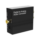 Digital (Optical) to Analog (R+L) Converter