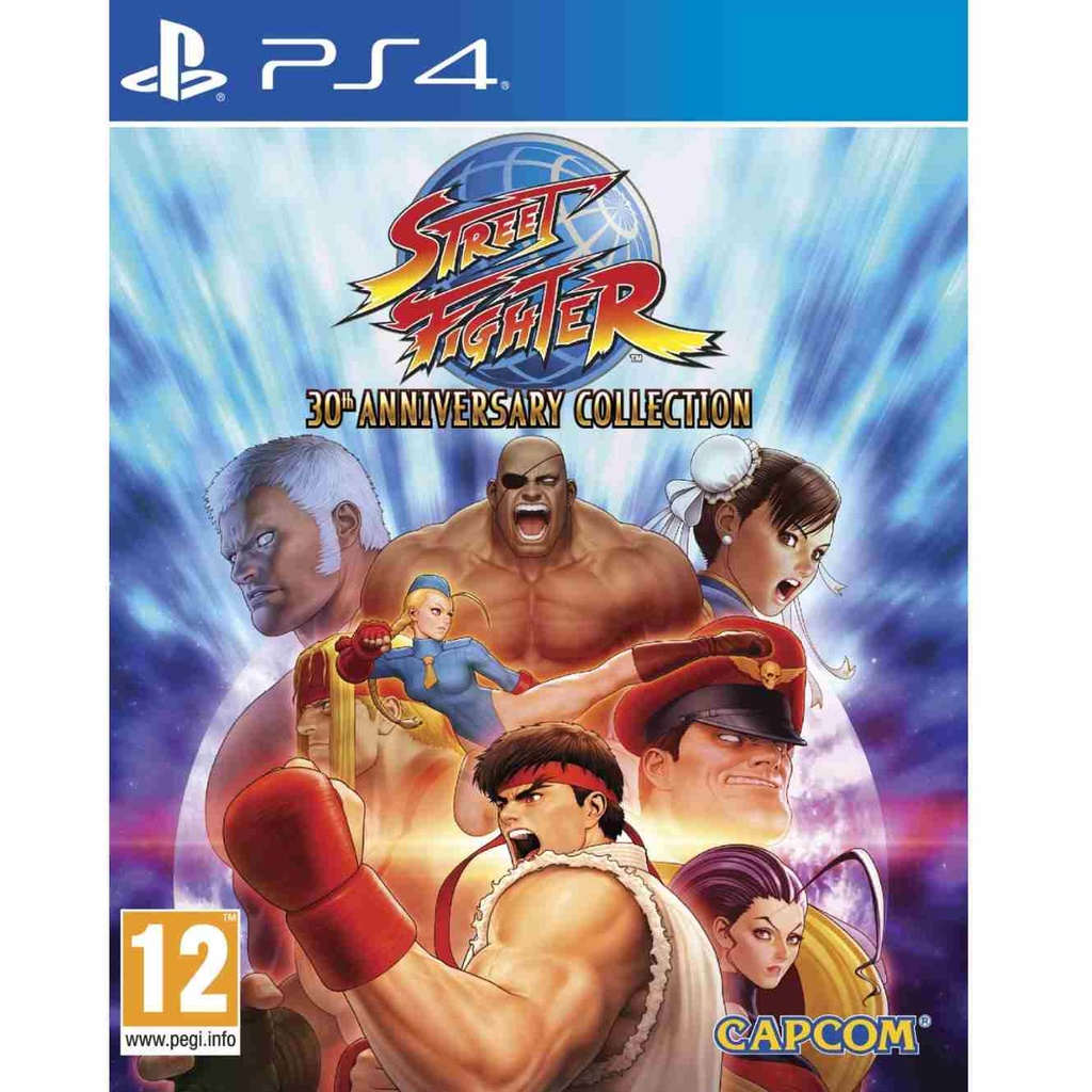 PS4 Street Fighter 30th Anniversary Collection