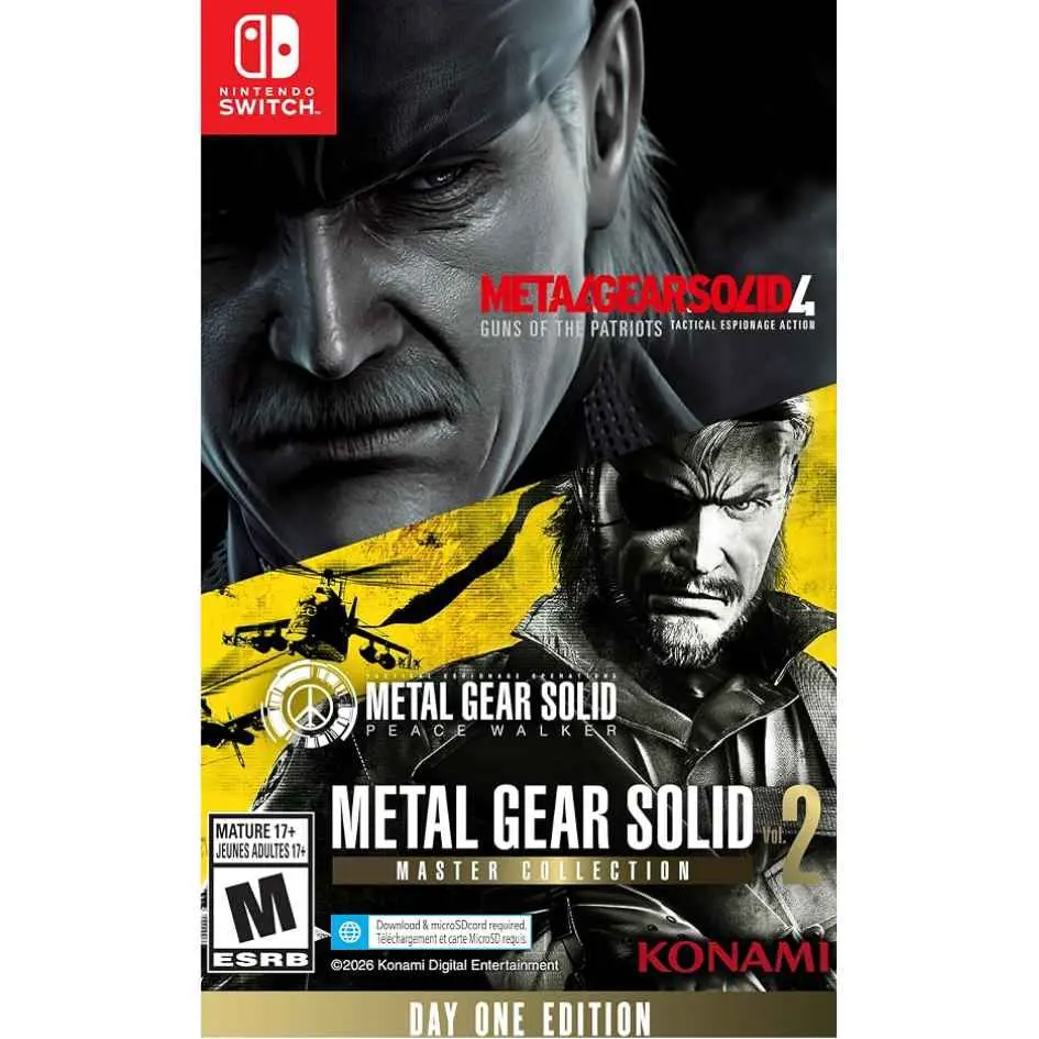 NSW Metal Gear Solid: Master Collection Vol.2