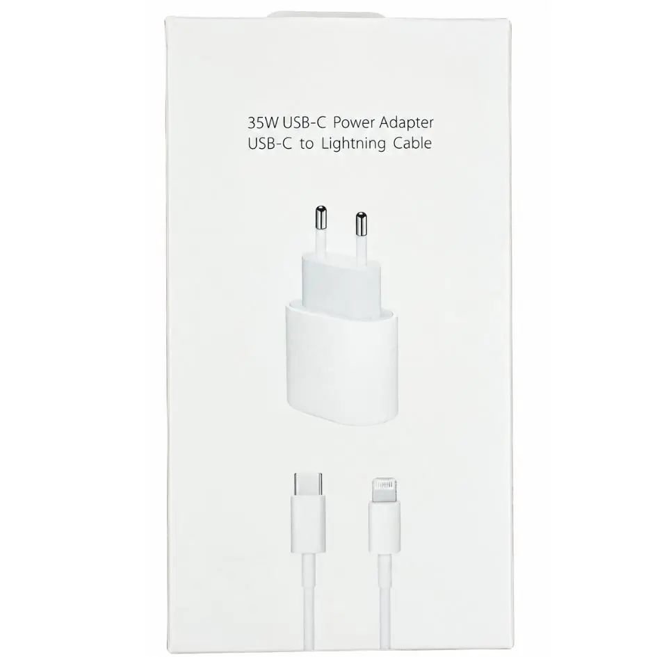 35W USB-C Power Adapter with USB-C to Lightning Cable