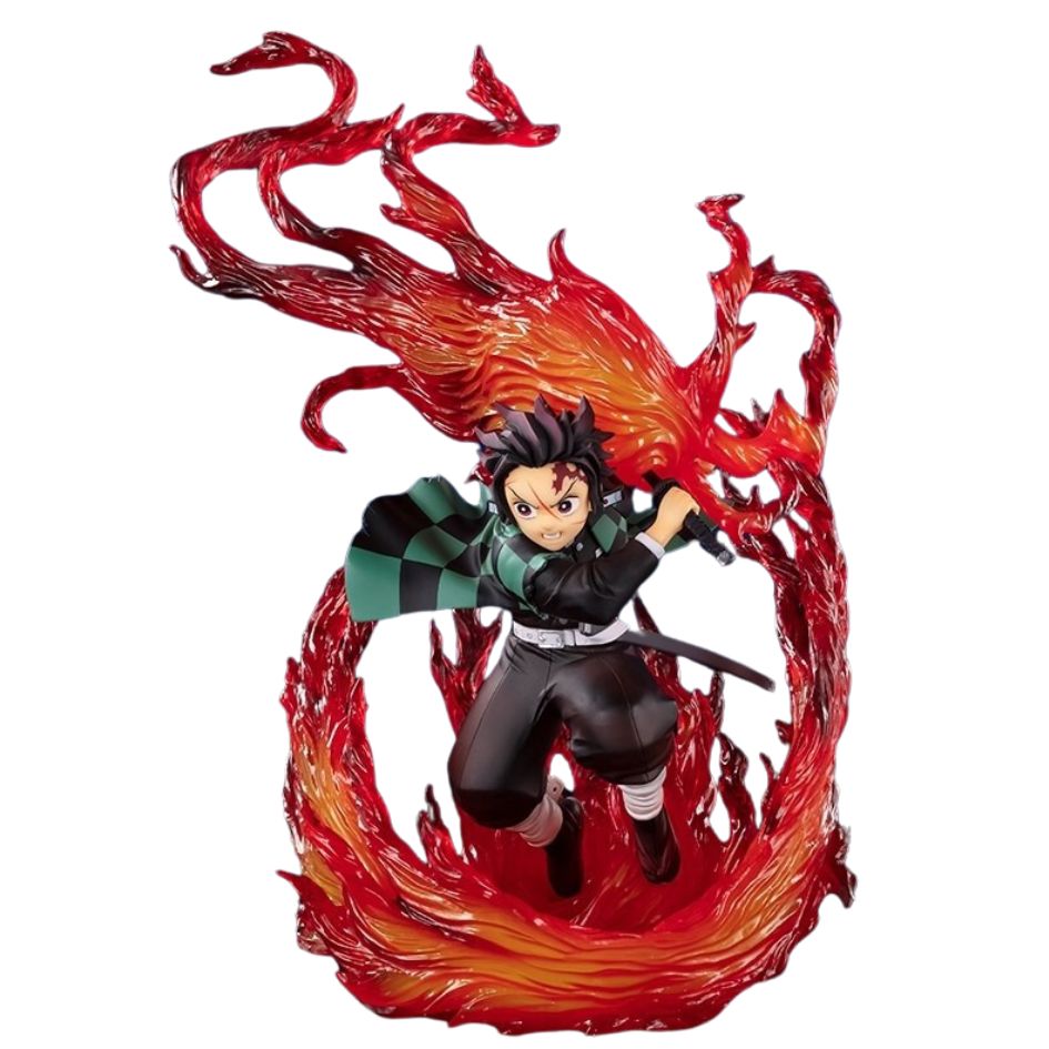 Demon Slayer Kamado Tanjiro Dance Of The Fire God Figure 20cm