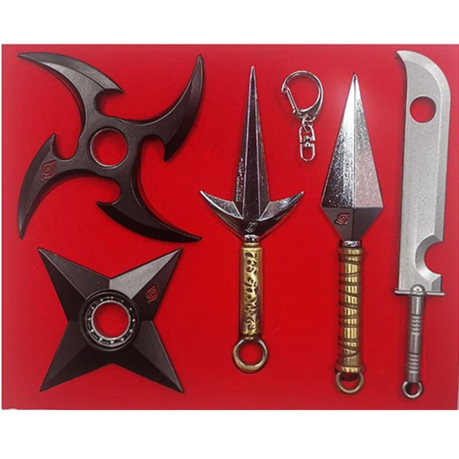 NARUTO KEYCHAIN WEAPON BOXSET