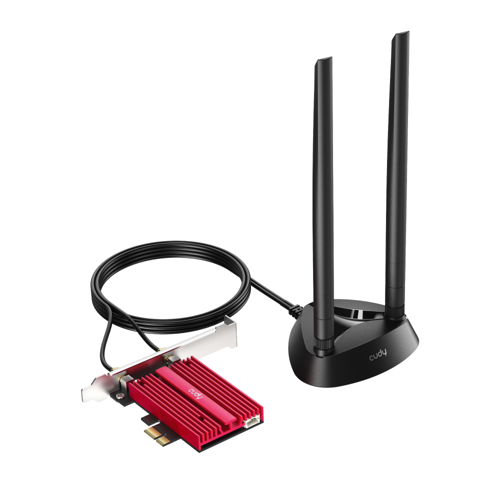 Cudy WE4000 PCIe Adapter AX3000 Wi-Fi 6 Bluetooth 5.0