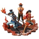 DXF One Piece Brotherhood Set of 3 Portgas D. Ace, Sabo & Monky D. Luffy