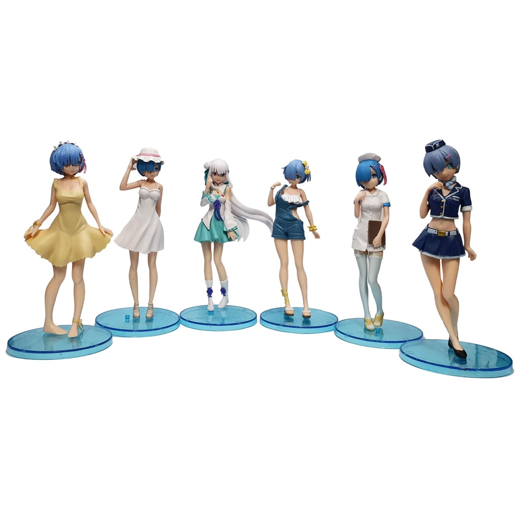 Re:ZERO - Starting Life in Another World Set Of 6 Figures