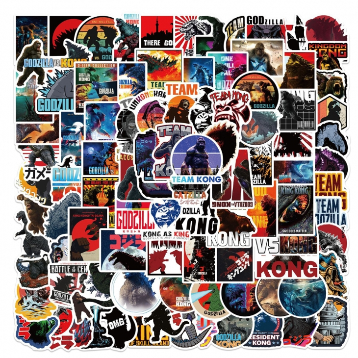 Godzilla Stickers