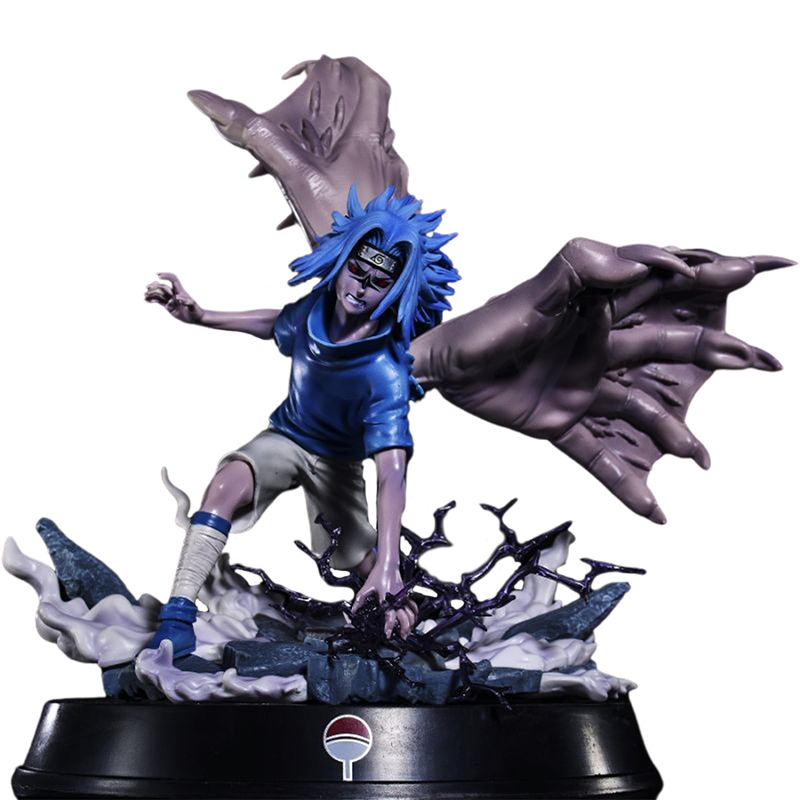 Naruto Sasuke Uchiha Cursed Seal of Heaven Statue 24cm