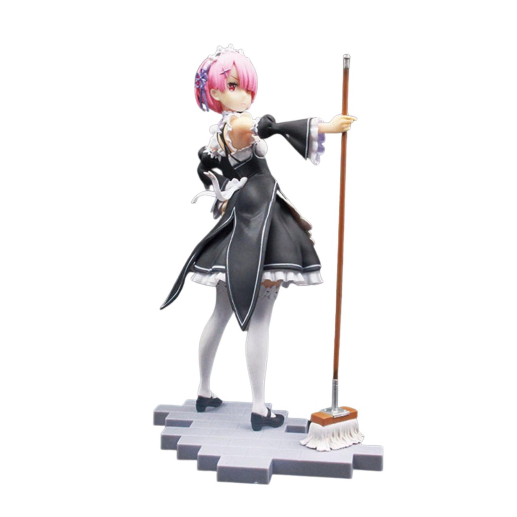 Re:ZERO -Starting Life in Another World Rem Maid With Broom Figure