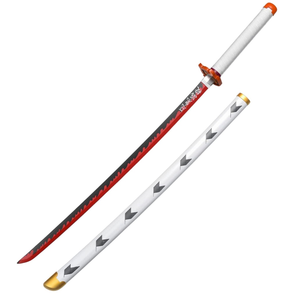 Demon Slayer Wooden Katana Kyojuro Rengoku 1