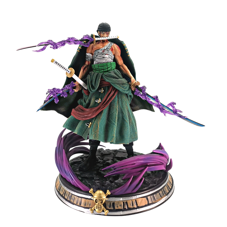 One Piece Roronoa Zoro Injured Wano Statue 34cm