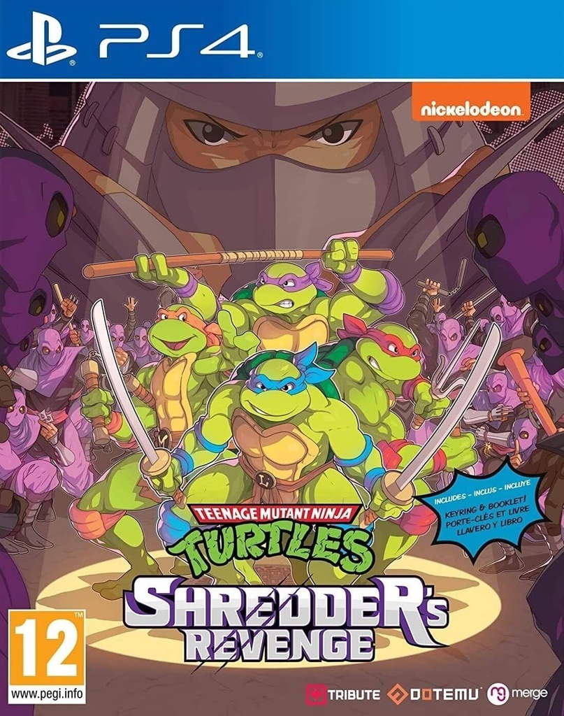 PS4 TMNT Teenage Mutant Ninja Turtles Shredder's Revenge