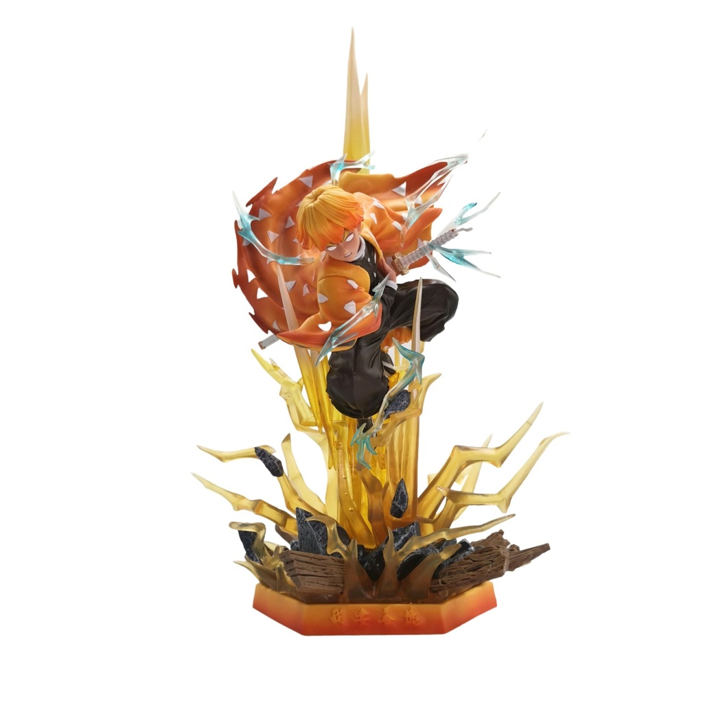 Demon Slayer Zenitsu Agatsuma LED Figure 35cm